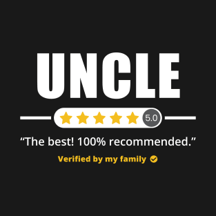 Five Stars Uncle T-Shirt