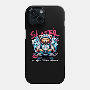 Skater Bear Phone Case