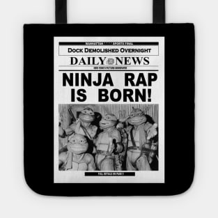 TMNT Ninja Rap is Born Tote