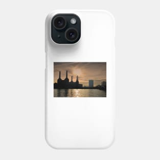 Battersea Power Station River Thames London Phone Case