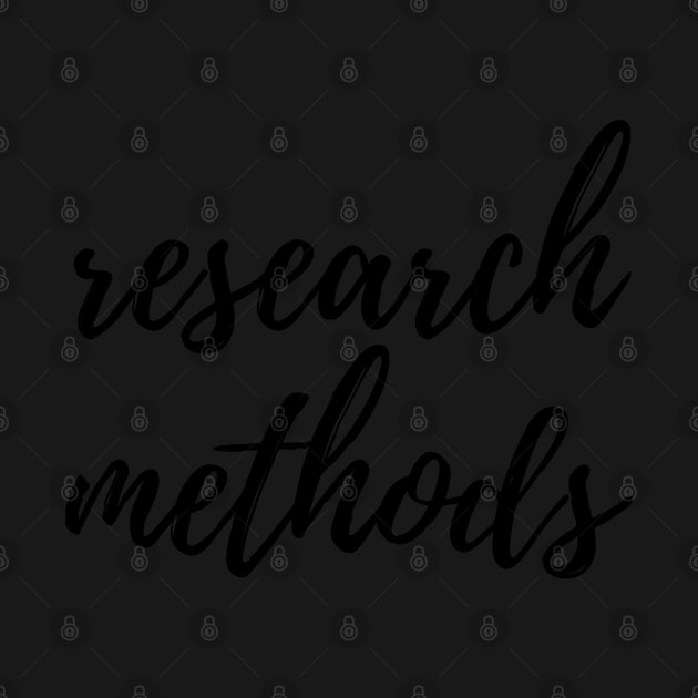 Research Methods Binder Label by stickersbyjori