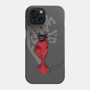 Cat Count Dracula Phone Case