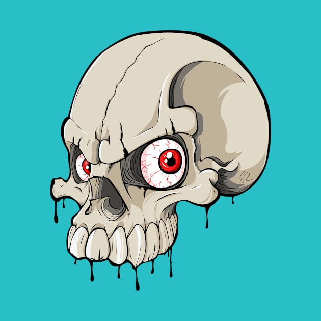 Skull art by TheCuteStuffedCabbage