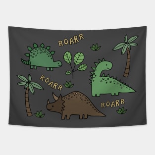 Dinosaur drawing Tapestry