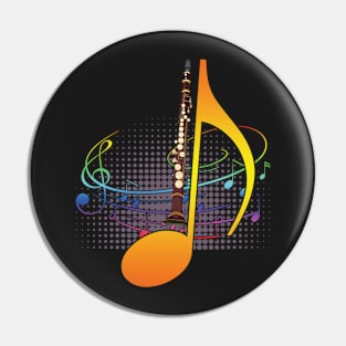 jazz note Pin