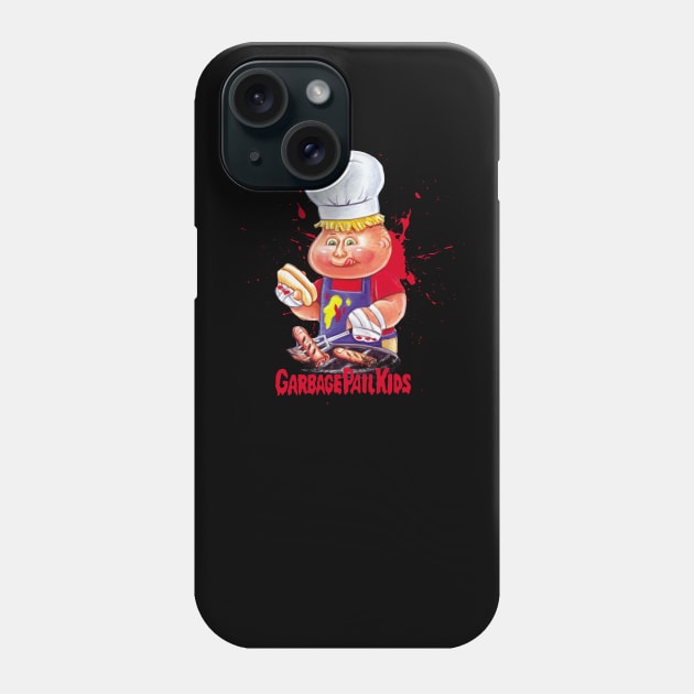 garbage pail kids - chef Phone Case by olivia parizeau