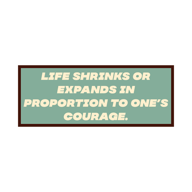 Life Shrinks by Motivational.quote.store