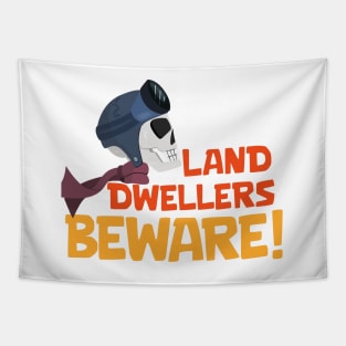 Land Dwellers Beware Tapestry