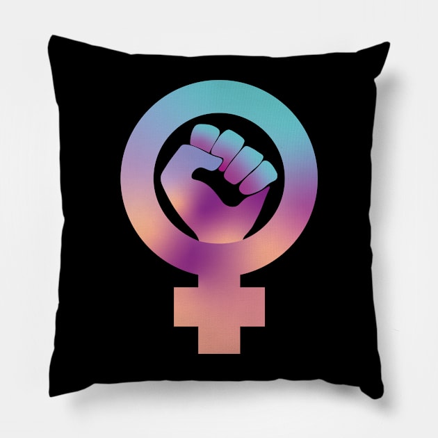 Feminist Pillow by mag-graphic