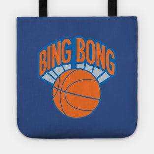 Bing Bong New York Knicks Spoof Vintage Tote