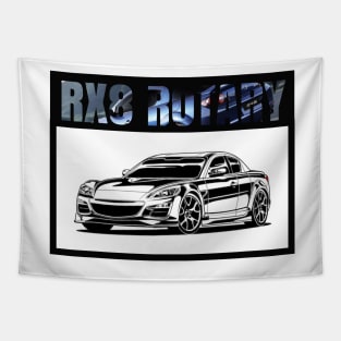 RX8 ROTARY Tapestry