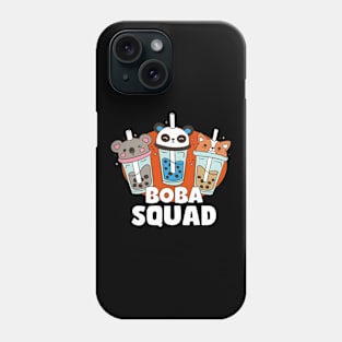 Kawaii Boba Cute Anime Squad Phone Case