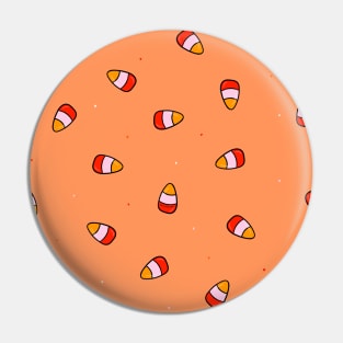 Candy Corn Print Pin