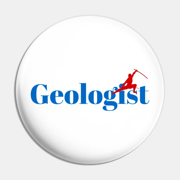 The Geologist Ninja Pin by ArtDesignDE