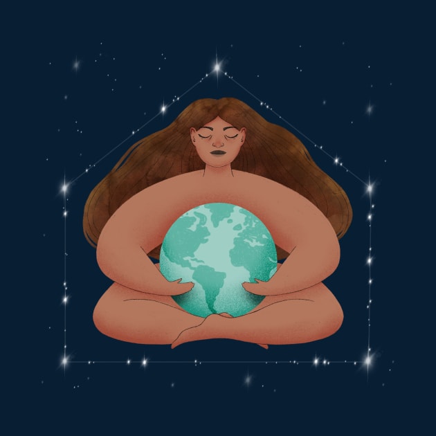 Mother Earth by MollyFergusonArt