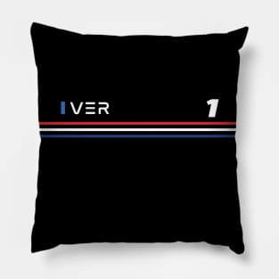 Max Verstappen With Dutch Flag - F1 2023 Pillow