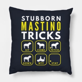 Stubborn Neapolitan Mastiff Tricks - Dog Training Pillow
