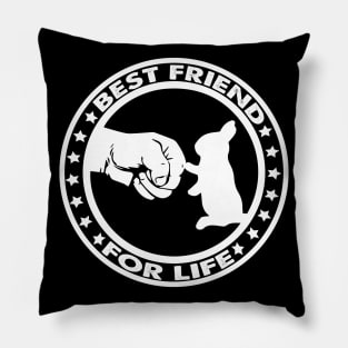 rabbit-bunny best friend for life Pillow