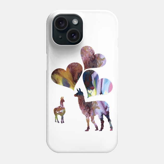 Llamas Phone Case by TheJollyMarten