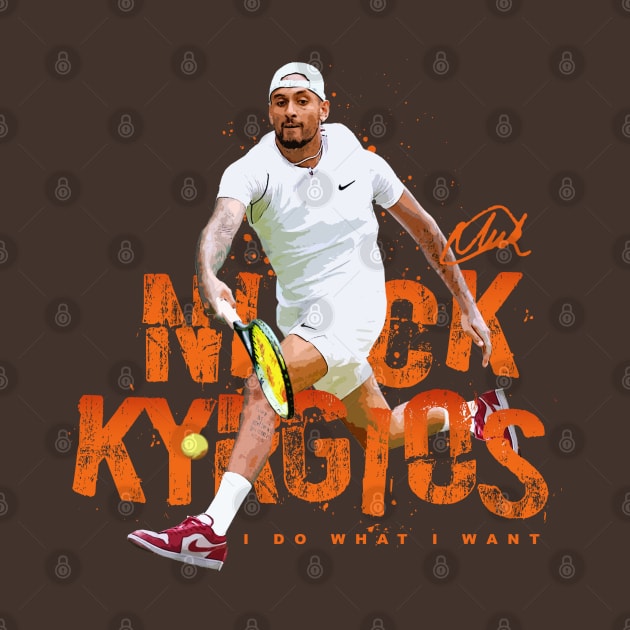 Nick Kyrgios by Juantamad