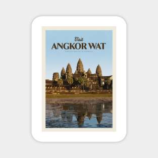 Visit Angkor Wat Magnet
