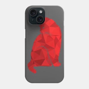 Abstract Cat Design Phone Case