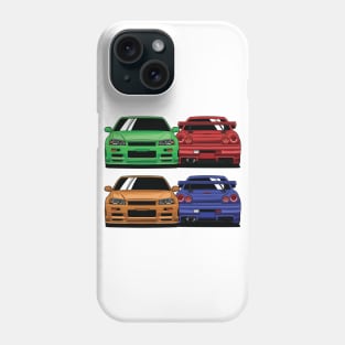 GT-R R34 Skyline Phone Case