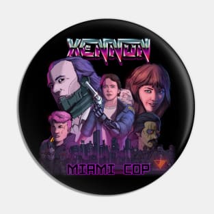 XENNON - MIAMI COP Cover Pin