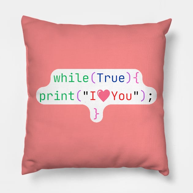 Coding is life - funny coder Pillow by Spotty_Shanmukh