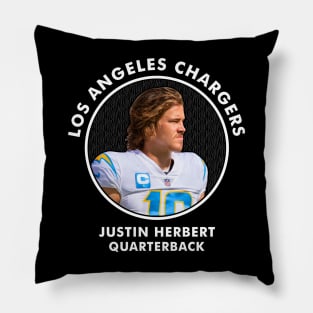 JUSTIN HERBERT - QB - LOS ANGELES CHARGERS Pillow