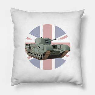 Churchill WW2 British Tank Pillow