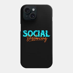 social distancing Phone Case