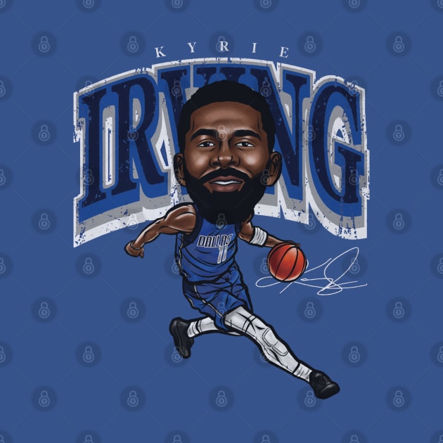 Kyrie Irving Dallas Cartoon by artbygonzalez