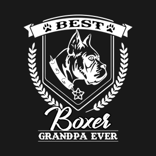 Boxer Grandpa T-Shirt