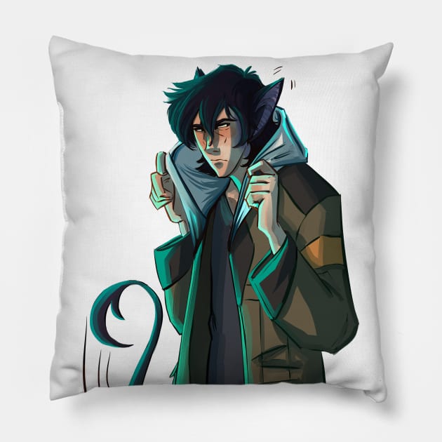 Cold Hybrid Keith Pillow by CrossRoadArt