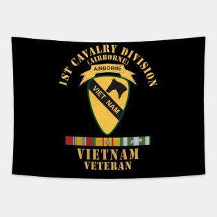 1st Cavalry Division - Airborne - Vietnam Veteran w VN SVC X 300 Tapestry