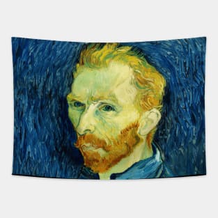 Self-Portrait, 1889 by Vincent Willem van Gogh Tapestry