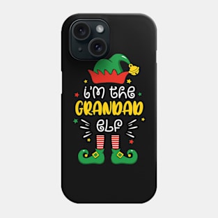 I'm The Grandad Elf Cute Xmas Matching Family Group Christmas Phone Case
