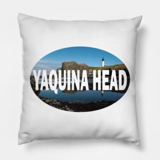 Yaquina Head Lighthouse mask/sticker/shirt Pillow