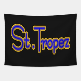 St. Tropez in Blue Tapestry