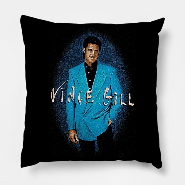 Vince Gill Pillow by FandiLagi