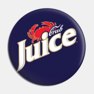 Crab Juice Blue Pin