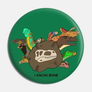 Hell Creek Creatures Pin