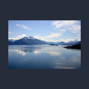 New Zealand landscape Lake Wakatipu T-Shirt