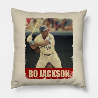 Bo Jackson - NEW RETRO STYLE Pillow