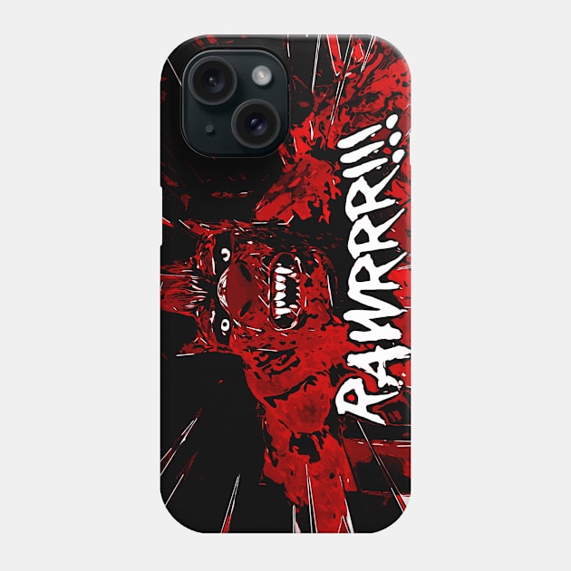 Rawrrr - Werewolf Phone Case by ChrisOConnell