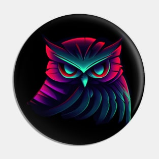 Magic Halloween Owl Spooky Pin