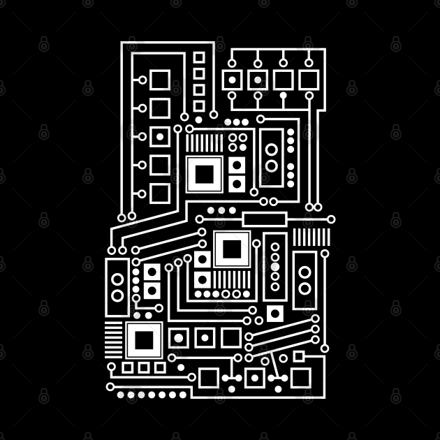 Circuit Board - Technical Computer Design by Bohnenkern