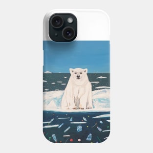 Polar Bear Drifting Phone Case