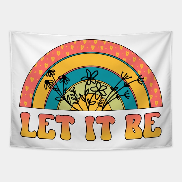 Let it be Tapestry by Designs by Ira